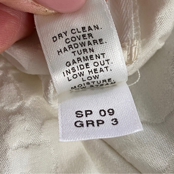 SoCa by St. John Cream White Cropped Pants size 4 - Picture 9 of 11